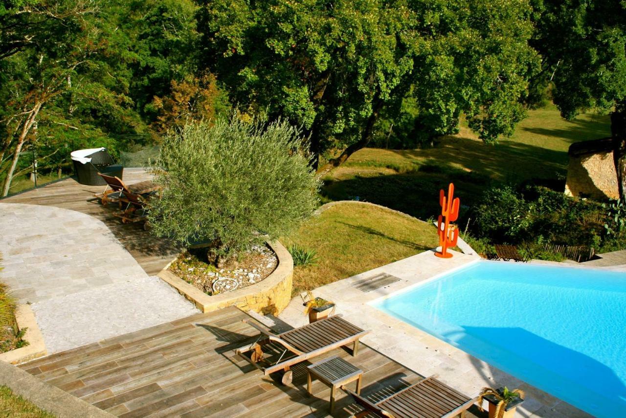Gite Du Manoir Le Roc Couze-et-Saint-Front Ngoại thất bức ảnh